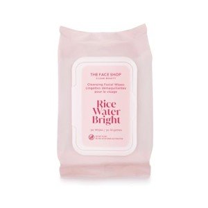 Rice Water Bright Makeup Remover Wipes - Vegan