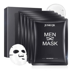 10PCS Men's Hydrating Facial Sheet Mask Set