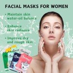 Cute Animal Facial Mask Sheets - 8 Pcs Pack