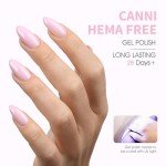 Light Pink Gel Nail Polish - 1 Piece