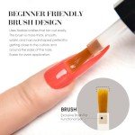 Light Pink Gel Nail Polish - 1 Piece