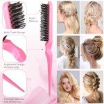 Triple Teasing Hair Tool Set in Pink