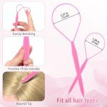 Triple Teasing Hair Tool Set in Pink