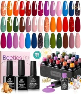 Beetles 23-Piece Fall/Winter Gel Nail Polish Set
