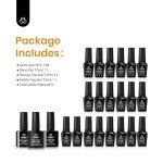 Beetles 23-Piece Fall/Winter Gel Nail Polish Set