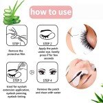 350 PCS Under Eye Gel Pads & Brushes Set