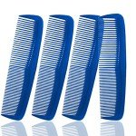 Durable 4-Pack Fine Tooth Hair Combs