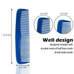 Durable 4-Pack Fine Tooth Hair Combs