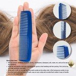 Durable 4-Pack Fine Tooth Hair Combs