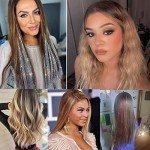 16-Color Hair Tinsel Kit for Kids and Adults