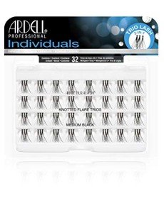 Ardell Medium Black Individual Eyelash Trios