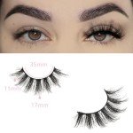FARRED Fluffy Wispy Faux Mink Eyelashes, 7 Pairs