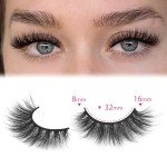 Cat Eye 3D Mink False Eyelashes - 7 Pairs