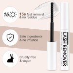 Gentle Eyelash Glue Remover for Clusters & Falsies