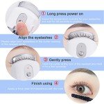 Handheld Heated Eyelash Curler – 3 Modes