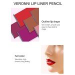 7 Color Waterproof Lip Liner Pencil Set