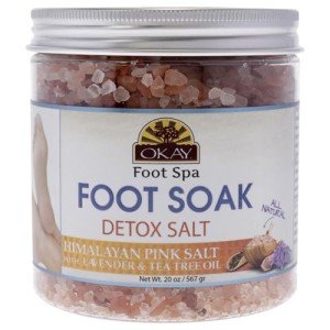 Himalayan Pink Salt Detox Foot Soak with Tea Tree Oil