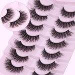 Cat Eye 3D Mink False Eyelashes - 7 Pairs