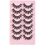 FARRED Fluffy Wispy Faux Mink Eyelashes, 7 Pairs