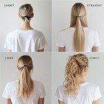 200 Thick Seamless Hair Ties - Ouchless Ponytail Holders