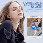 USB C Headphones for Samsung Galaxy S24 S23 FE S22 S21 S20 A53 A54 Wired Earbuds in-Ear Type C Earphone with Microphone Volume Control Bass Stereo Noise Canceling for iPhone 15 16Pro Max Pixel 6 7 8 5