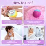 Colorful Bath Bombs Set - 12 Pack Under $10