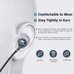 USB C Headphones for Samsung Galaxy S24 S23 FE S22 S21 S20 A53 A54 Wired Earbuds in-Ear Type C Earphone with Microphone Volume Control Bass Stereo Noise Canceling for iPhone 15 16Pro Max Pixel 6 7 8 5