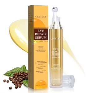 Caffeine Eye Roller Serum for Puffiness Relief