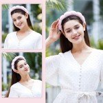 Trendy Spa Headband and Wristband Set for Women