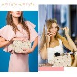 Cute Corduroy Makeup Bags - 2 Pack Set