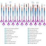 20PCS Frozen Princess Makeup Brush Set for Girls