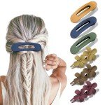 6PCS Stylish Lay Flat Hair Clips for Women
