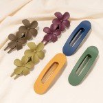 6PCS Stylish Lay Flat Hair Clips for Women