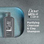 Dove Men+Care Charcoal Pump Purifying Shampoo 31oz