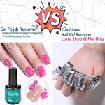 Quick Gel Nail Polish Remover Kit - No Foil Needed