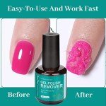 Quick Gel Nail Polish Remover Kit - No Foil Needed