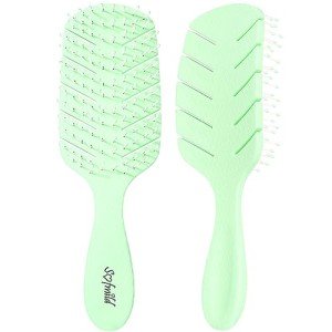 Curved Vented Paddle Hair Detangling Brush