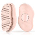 Self-Cleaning Round Hair Brush for Easy Use