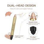 Glitter Eyeshadow Stick with Blending Brush - #3