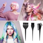 3-Pack Hair Color Applicator Brush Set