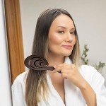 Organic Detangling Hair Brush for All Hair Types