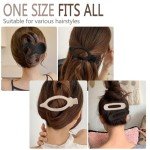 9-Piece Flat Hair Clips Set for All Hair Types