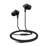 Aylaa Wired Earbuds Headphones for School with Microphone Noise Isolating Stereo Bass in-Ear Earphones – for Smartphones, Tablets, Schools, Ipads, Multiuse - 3.5mm Plug in Audio Jack - Black