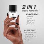 Quick-Dry Clear Top Coat Nail Polish - 0.5 Fl Oz