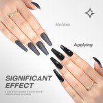 Quick-Dry Clear Top Coat Nail Polish - 0.5 Fl Oz