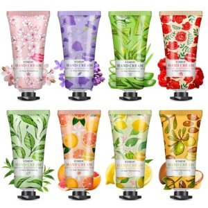 8 Pack Mini Hand Cream Gift Set for Women