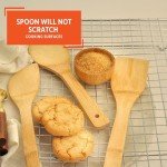 Bamboo 3-Piece Cooking Spoon Set by IMUSA