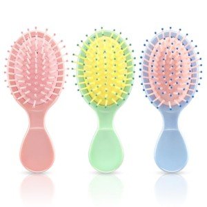 Mini Wet Hair Brush Set - 3 Pieces