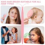 Mini Wet Hair Brush Set - 3 Pieces