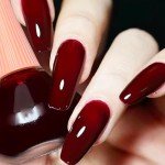 Cherry Red Quick Dry Nail Polish, 12ml